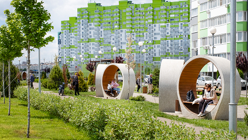 Бульвар для прогулок и занятий спортом