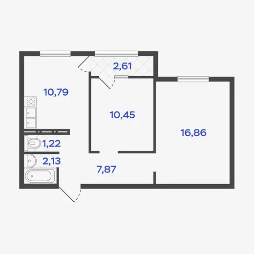 2-комнатные квартиры